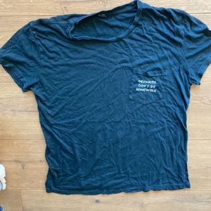 Black mermaids don’t do homework tee